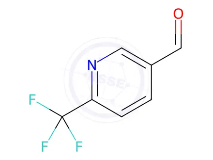 Chemical structure of 6-(Trifluoromethyl)nicotinaldehyde