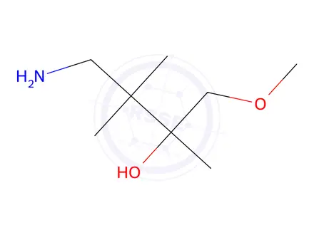 Chemical structure of 4-Amino-1-methoxy-2,3,3-trimethylbutan-2-ol