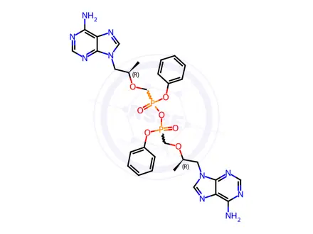 Chemical structure of Tenofovir Impurity 445