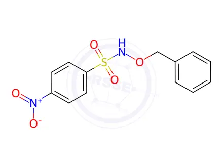 Chemical structure of N-(benzyloxy)-4-nitrobenzene-1-sulfonamide