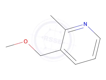 Chemical structure of 3-(Methoxymethyl)-2-methylpyridine