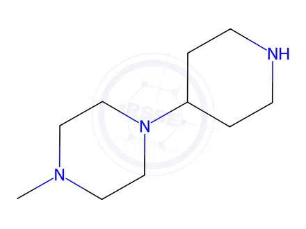 Chemical structure of 1-Methyl-4-(4-piperidyl)piperazine Dihydrochloride