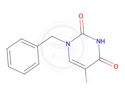Chemical structure of 1-Benzyl-5-iodopyrimidine-2,4(1H,3H)-dione