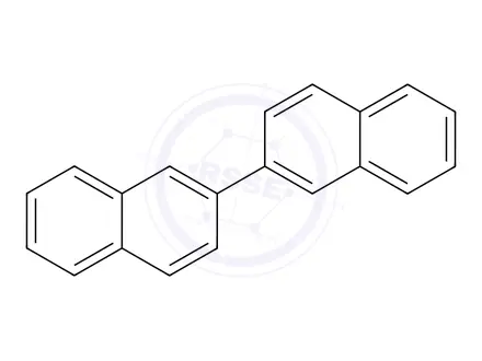 Chemical structure of 2,2''-Binaphthalene