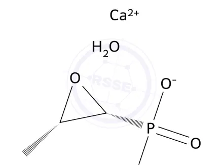 Chemical structure of Fosfomycin Calcium Working Standard (Secondary Reference Standard)