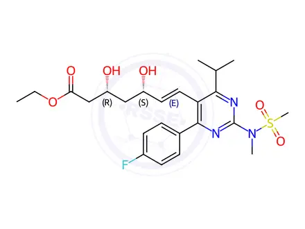 Chemical structure of Rosuvastatin Tablets EP Impurity FP-A