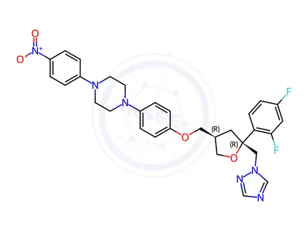 Chemical structure of Posaconazole Impurity 563