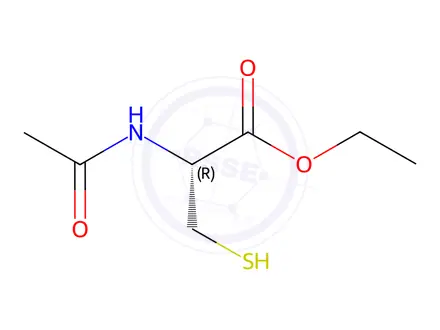 Chemical structure of Acetylcysteine Impurity 71