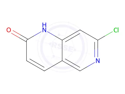 Chemical structure of 7-chloro-1,6-naphthyridin-2(1H)-one
