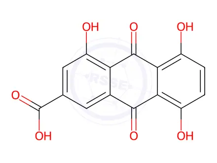 Chemical structure of Diacerein Impurity 27