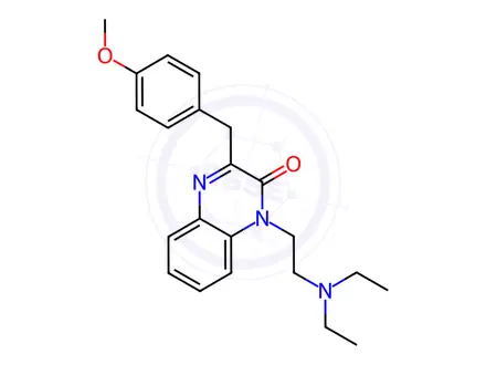Chemical structure of Caroverine