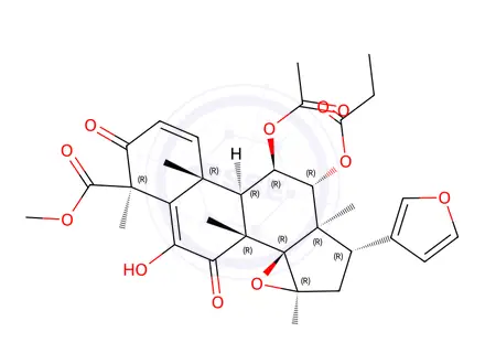 Chemical structure of hirtin