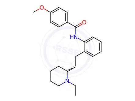 Chemical structure of Encainide Impurity 1