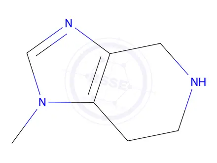 Chemical structure of 1-Methyl-4,5,6,7-tetrahydro-1H-imidazo[4,5-c]pyridine
