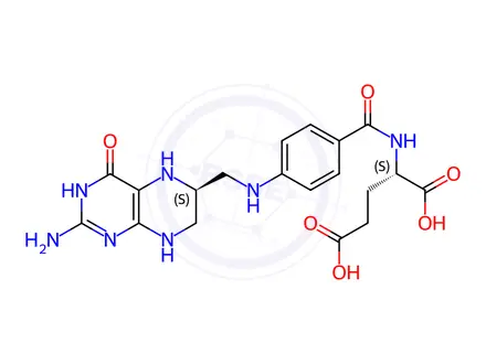 Chemical structure of Folic Acid Impurity 57