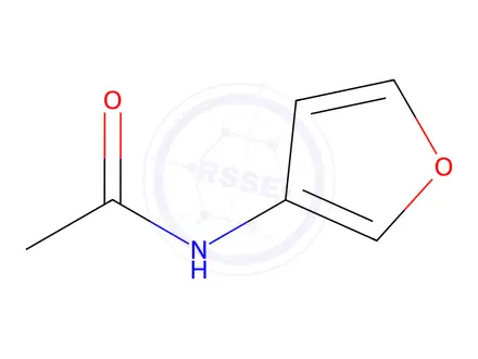 Chemical structure of N-(Furan-3-yl)acetamide