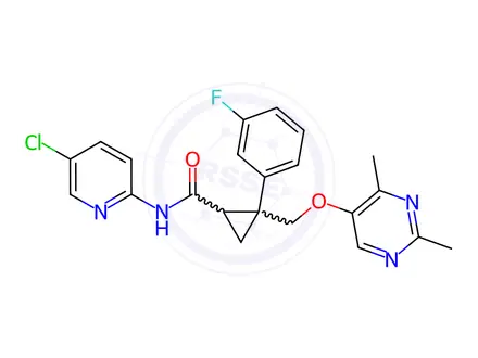 Chemical structure of Lemborexant Impurity 151