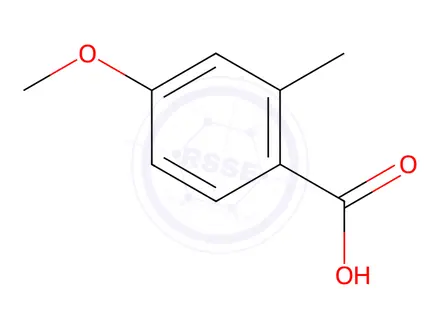 Chemical structure of 4-Methoxy-2-methylbenzoic Acid