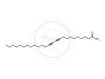 Chemical structure of 10,12-Pentacosadiynamide