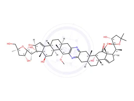 Chemical structure of cephalostatin 10