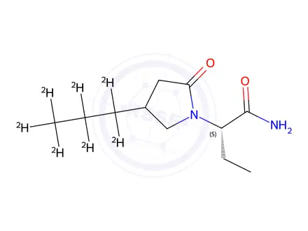 Chemical structure of Brivaracetam-d7 (Mixture of Diastereomers)