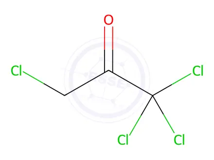 Chemical structure of 1,1,1,3-Tetrachloroacetone