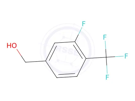 Chemical structure of (3-Fluoro-4-(trifluoromethyl)phenyl)methanol