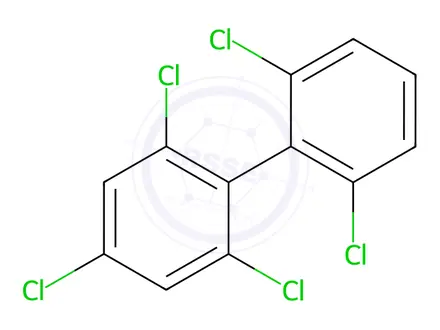 Chemical structure of PCB 104
