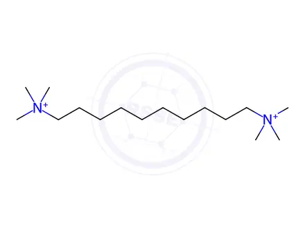 Chemical structure of Decamethonium (iodide)