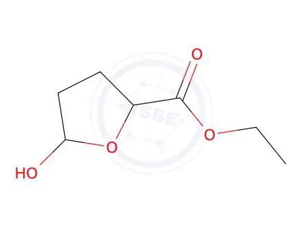 Chemical structure of Ethyl 5-hydroxytetrahydrofuran-2-carboxylate