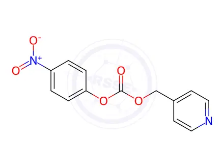 Chemical structure of 4-Pyridinylmethyl=p-nitrophenylcarbonate