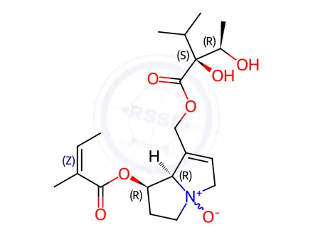 Chemical structure of Echiumine N-oxide