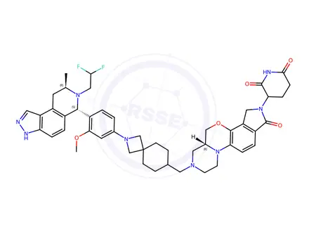 Chemical structure of Fosravuconazole Disodium Salt