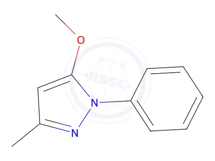Chemical structure of 5-methoxy-3-methyl-1-phenyl-1H-Pyrazole
