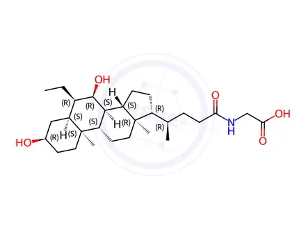 Chemical structure of Glyco-Obeticholic Acid