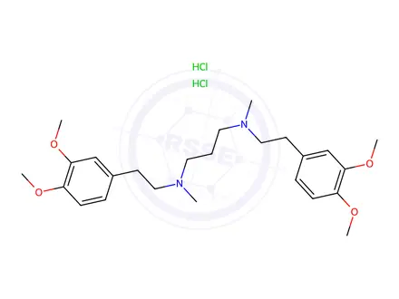 Chemical structure of Verapamil EP Impurity A DiHCl