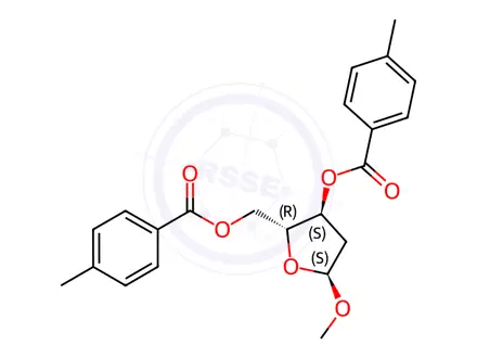 Chemical structure of Decitabine Impurity 2(alpha Isomer)