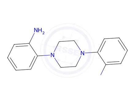 Chemical structure of 1,4-Bis(2-Aminophenyl)piperazine