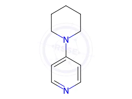 Chemical structure of 4-Piperidinopyridine
