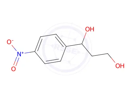 Chemical structure of 1-(4-Nitrophenyl)propane-1,3-diol