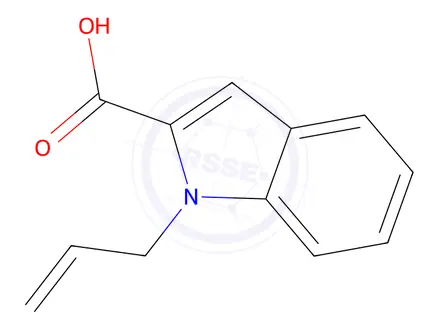 Chemical structure of Allyl-1H-indole-2-carboxylic acid