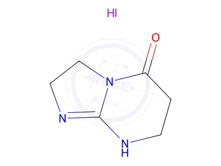 Chemical structure of 2h,3h,5h,6h,7h,8h-Imidazo[1,2-a]pyrimidin-5-one hydroiodide