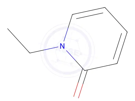 Chemical structure of 1-Ethylpyridone