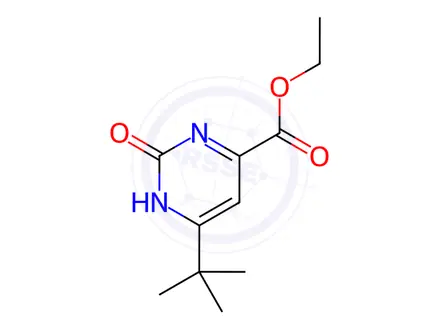 Chemical structure of Ethyl 6-(tert-butyl)-2-hydroxypyrimidine-4-carboxylate