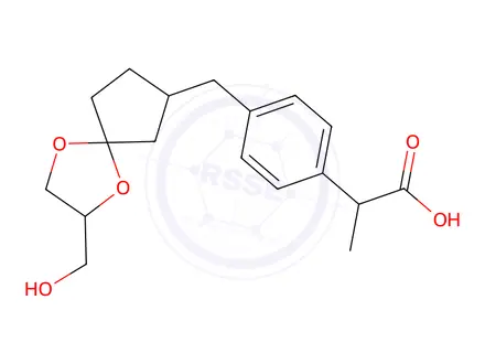 Chemical structure of Loxoprofen Impurity 168