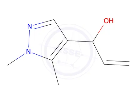 Chemical structure of 1-(1,5-Dimethyl-1h-pyrazol-4-yl)prop-2-en-1-ol