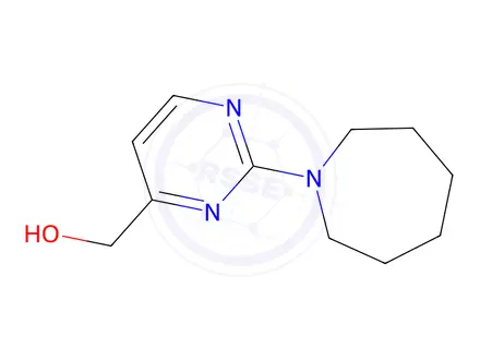 Chemical structure of (2-(Azepan-1-yl)pyrimidin-4-yl)methanol
