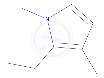 Chemical structure of 1H-Pyrrole,2-ethyl-1,3-dimethyl-(9CI)