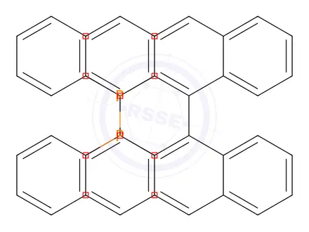 Chemical structure of 1.1'-Binaphthyl-2.2'-diphemyl phosphine