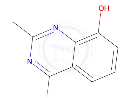 Chemical structure of 4-CHLORO-2-METHYL-8-QUINAZOLINOL